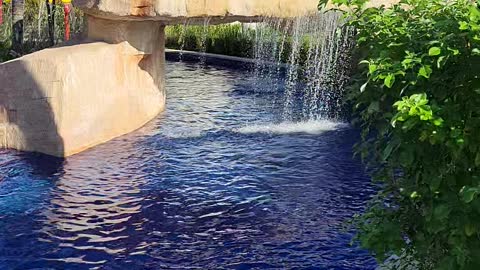 got doused by the Lazy River at Planet Hollywood in Cancun