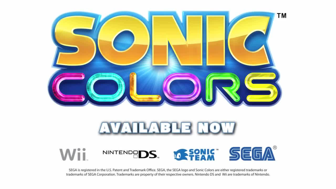 Sonic Colors Launch Trailer
