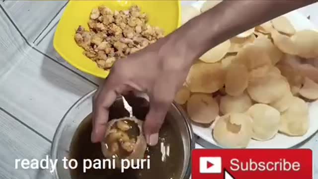 Indian Street Food 🥘 Pani puri