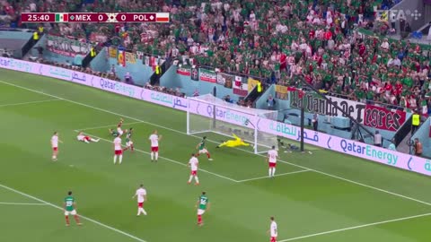 Ochoa HEROICS deny Lewandowski _ Mexico v Poland highlights _ FIFA World Cup Qatar 2022