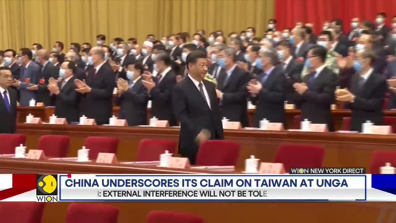 China underscores its claim on Taiwan at UNGA _ Latest International News _ WION