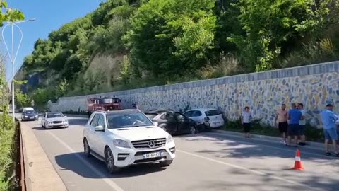 Aksident i trefishte ne Pogradec