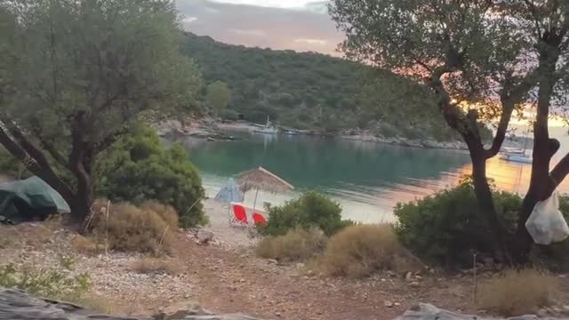 Waking up like this, at the mythical island of Ithaca.. . . . . . .