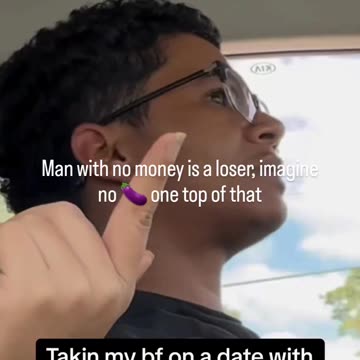 Man with no money is a loser, imagine no 🍆 one top of that