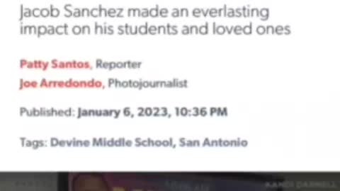🇺🇸 San Antonio, Texas: Jacob Sanchez..