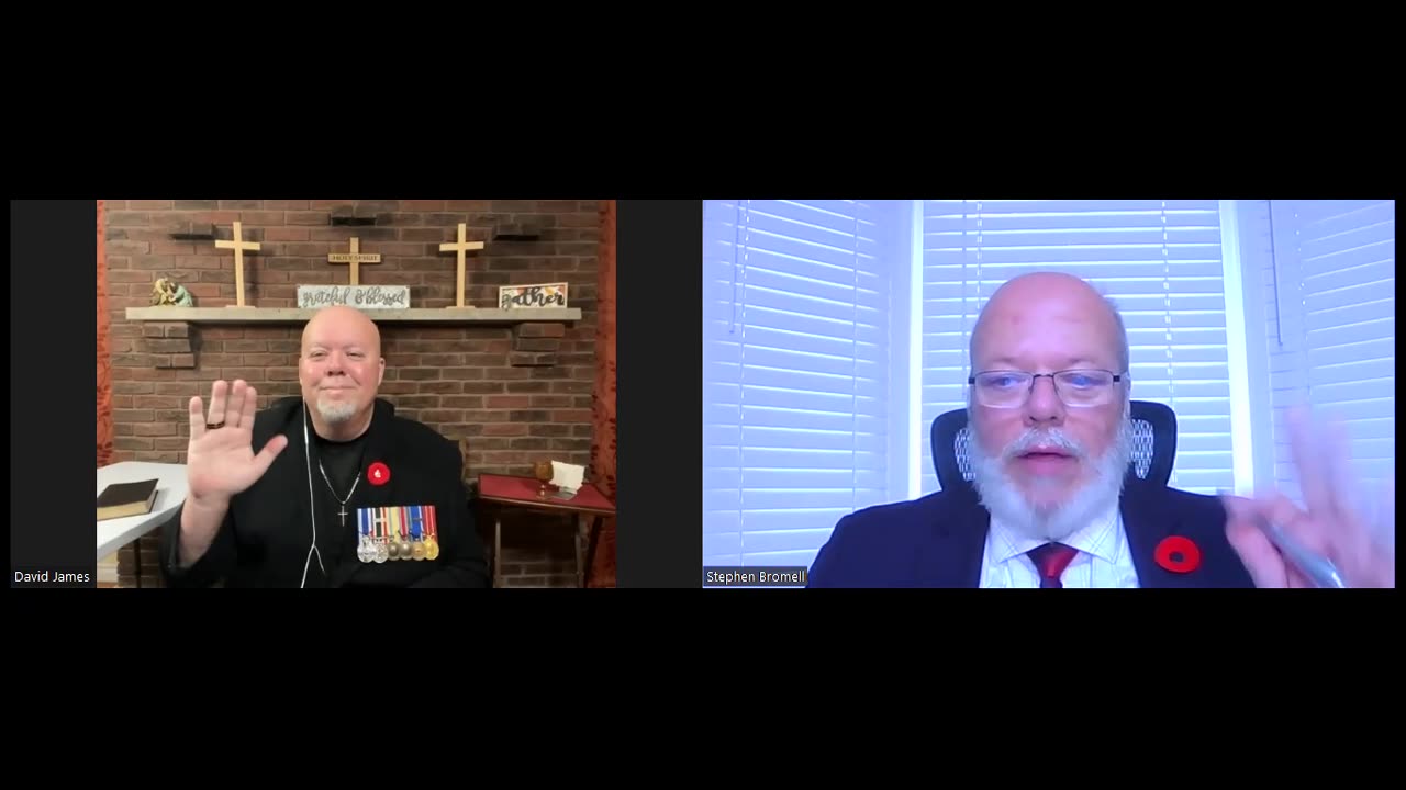 Remembrance Day Interview With CAF Soldier David Bromell (Warrant Officer - Retired) 111124