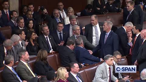 Kevin McCarthy & The Swamp Confronts Matt Gaetz During the 14th Speaker Vote