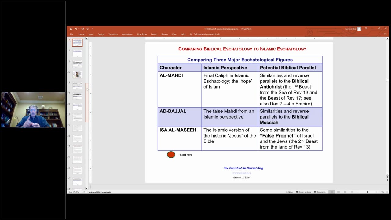 Caleb Kerr report plus Biblical & Islamic Eschatology – Part 4