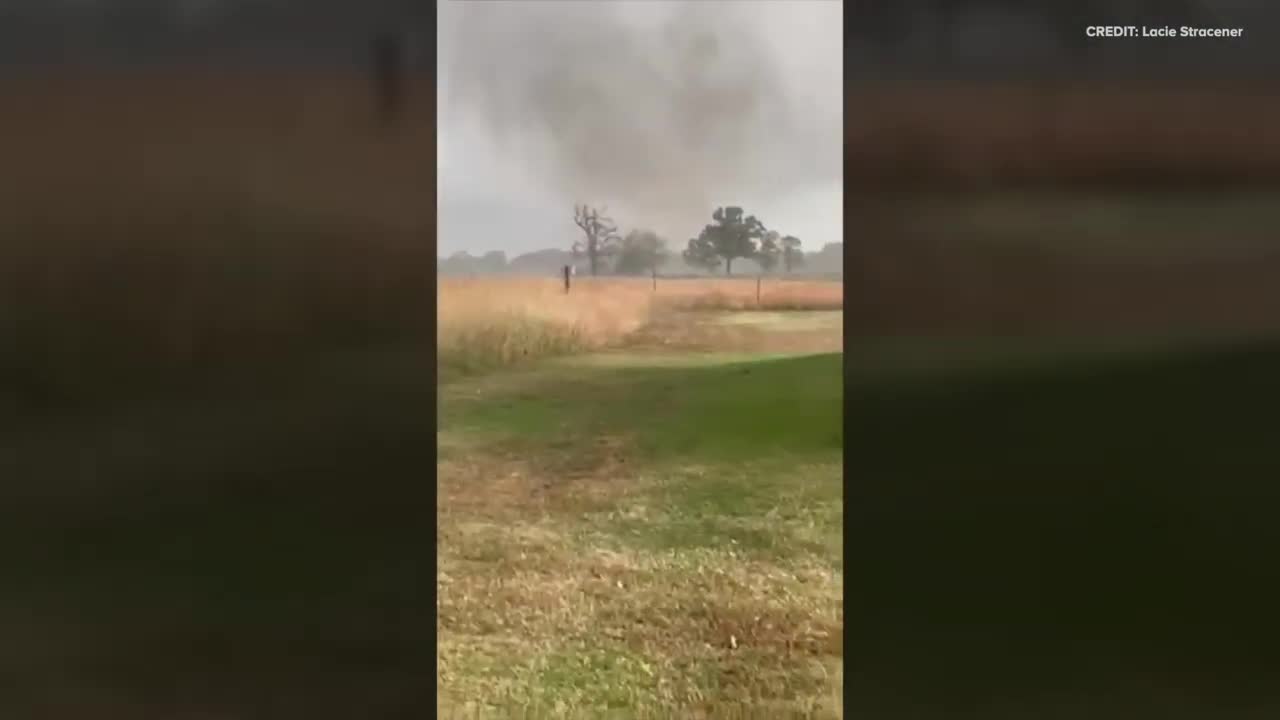 Birth of the Sulphur Springs tornado