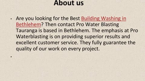 Best Building Washing in Bethlehem.