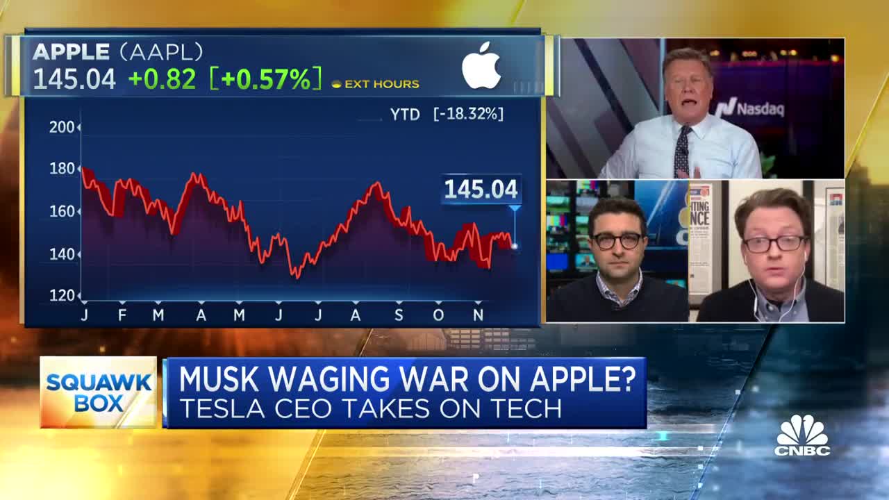 Is A Battle Between Billionaires Brewing? - Apple May Ban Elon Musk's Twitter From The App Store