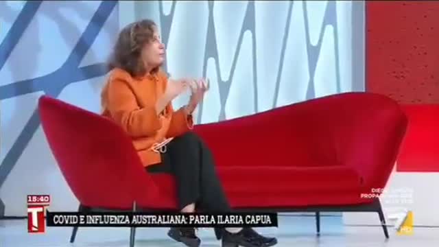 Ilaria Capua, discriminazioni e riduzione dei rapporti sociali