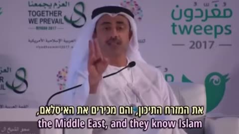 In 2017 the UAE Foreign Minister warned Europe about the incoming threat of radicalism