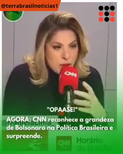 CNN reconhece grandeza de Bolsonaro na política brasileira e surpreende