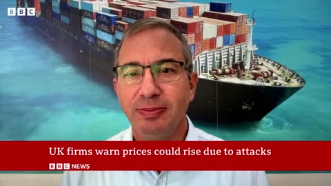 Commercial ships avoiding Red Sea over attack fears | BBC News