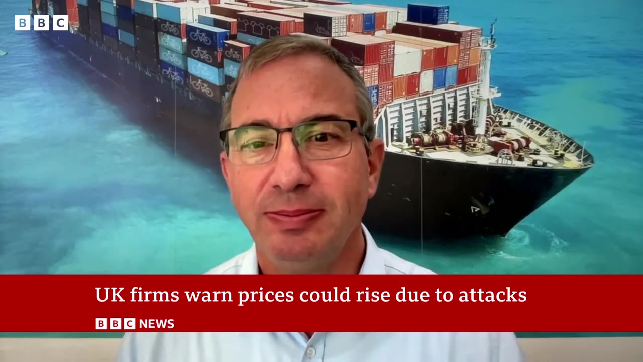 Commercial ships avoiding Red Sea over attack fears | BBC News