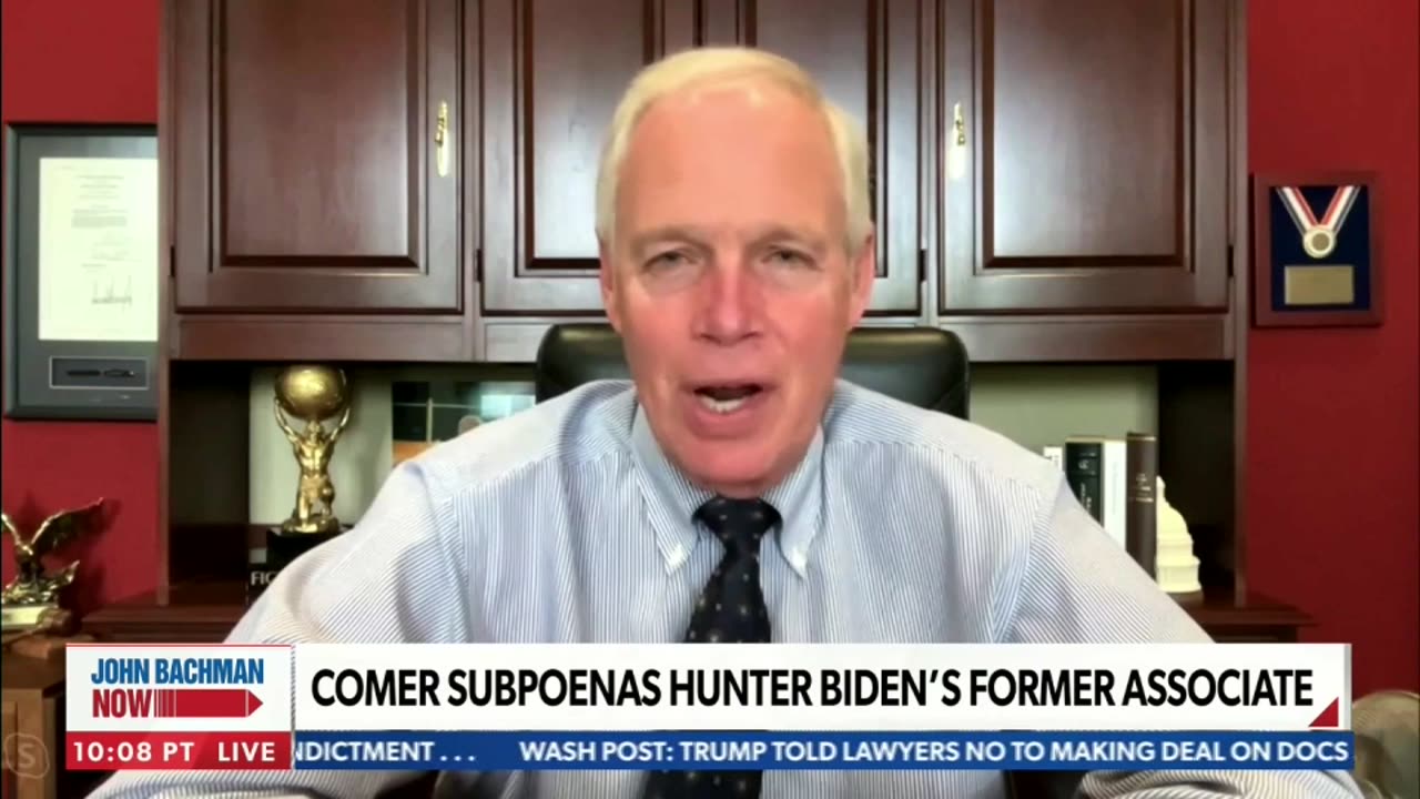 Senator Ron Johnson on John Bachman Now 6.15.23