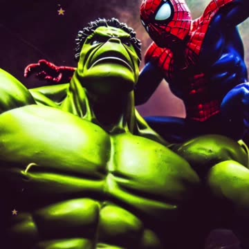 Hulk spiderman my fan art