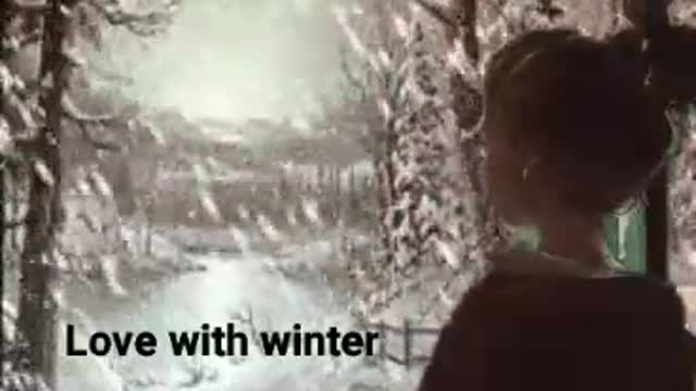 With winter