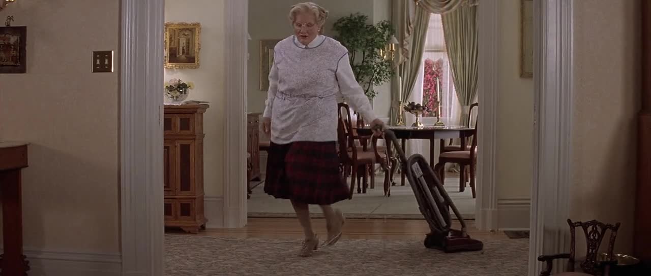 Dance Clip. Mrs. Doubtfire Dances.