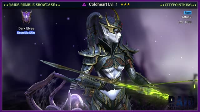 Raid Shadow Legends - Coldheart - Necrobia Skin