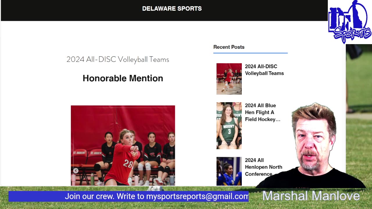 American Sports Reports - 2024 DE All DISC Volleyball Teams.