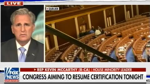 20210106 REP. KEVIN McCARTHY INTERVIEW ON FOX NEWS