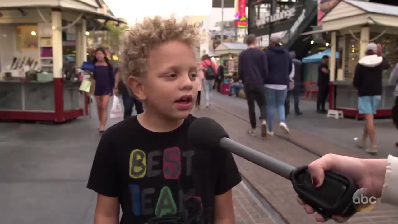 We ask kid about donald trump