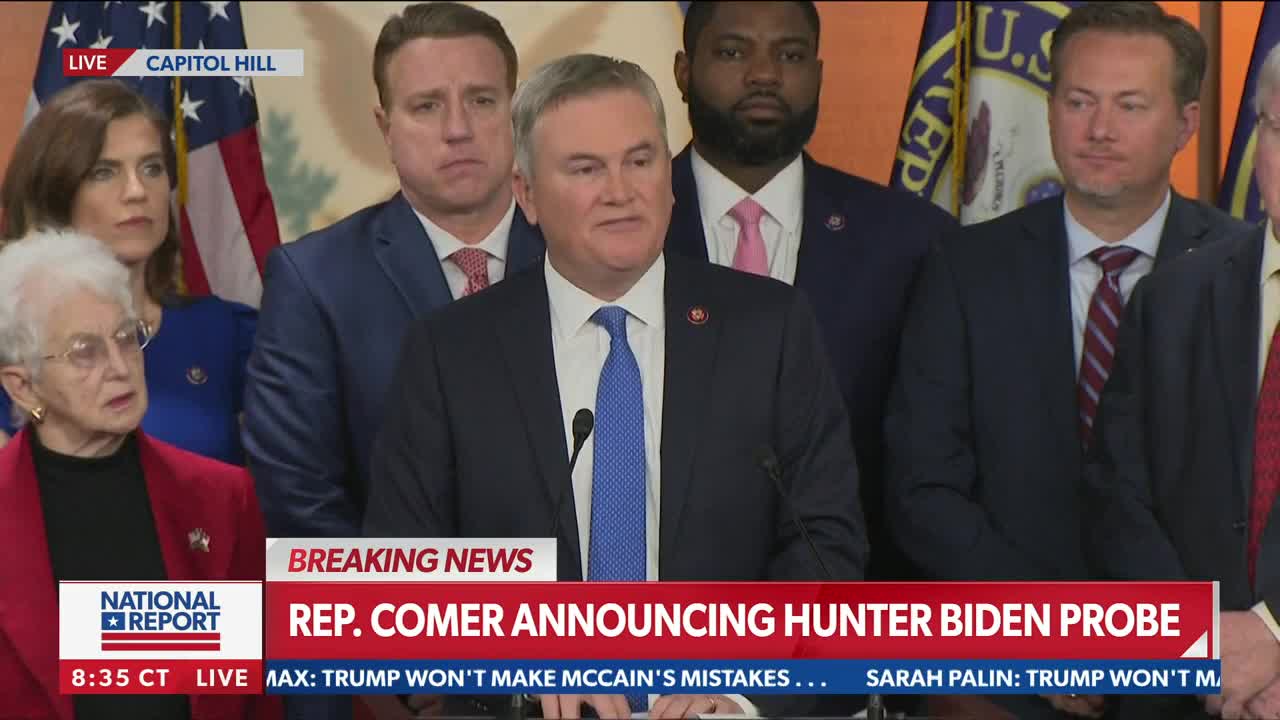 BREAKING House Republicans announce probe into Hunter Biden National Report.mp4