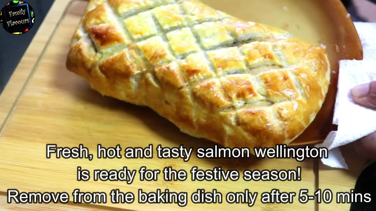 Salmon Wellington __ Festive Special!