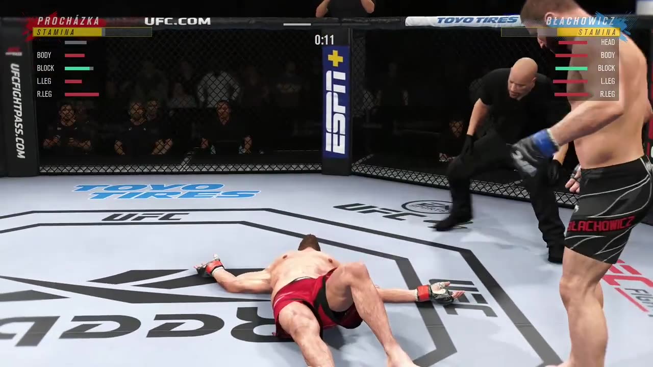 UFC 4 Slip Elbow KO