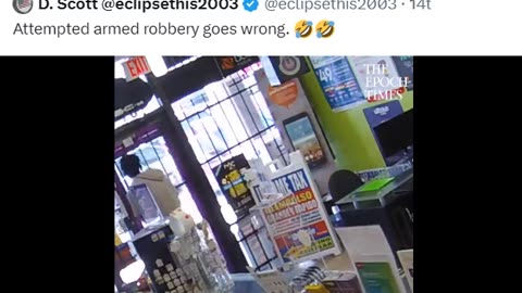 Aseellinen ryöstöyritys menee pieleen