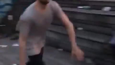 Fake Parkour Guy Shorts It