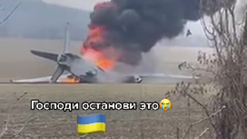 There is no video of the "downed Russian planes" so noisily announced at night, and those that fell