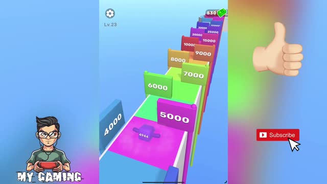 Level Up Numbers - Satisfying and relaxing Mobile Games (Levels 22-23)