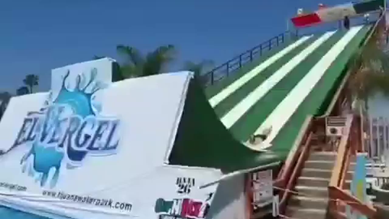 RISKY SLIDE FUN IN MEXICO