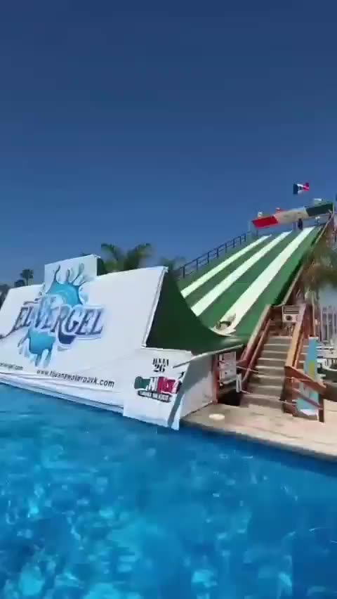 RISKY SLIDE FUN IN MEXICO