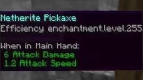 FASTEST MINECRAFT PICKAXE❗❗❗