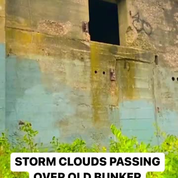 STORM OVER OLD BUNKER