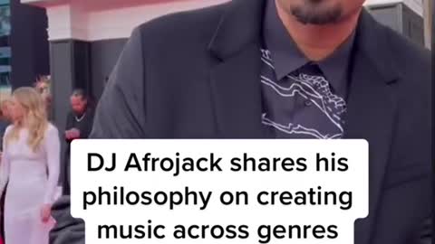 DJ Afrojack shares his philosophy on creating music across genres