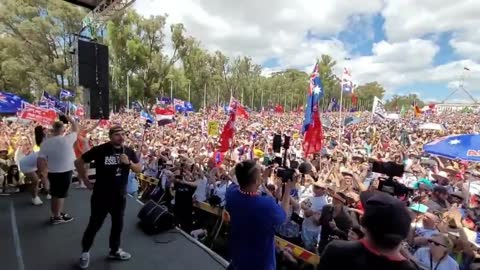 Aussies become a force to be reckoned with as hundreds of thousands hit parliament house