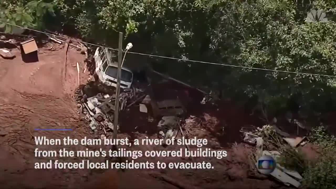 Hundreds Missing In Mud Torrent After Brazil Dam Burst | NBC News