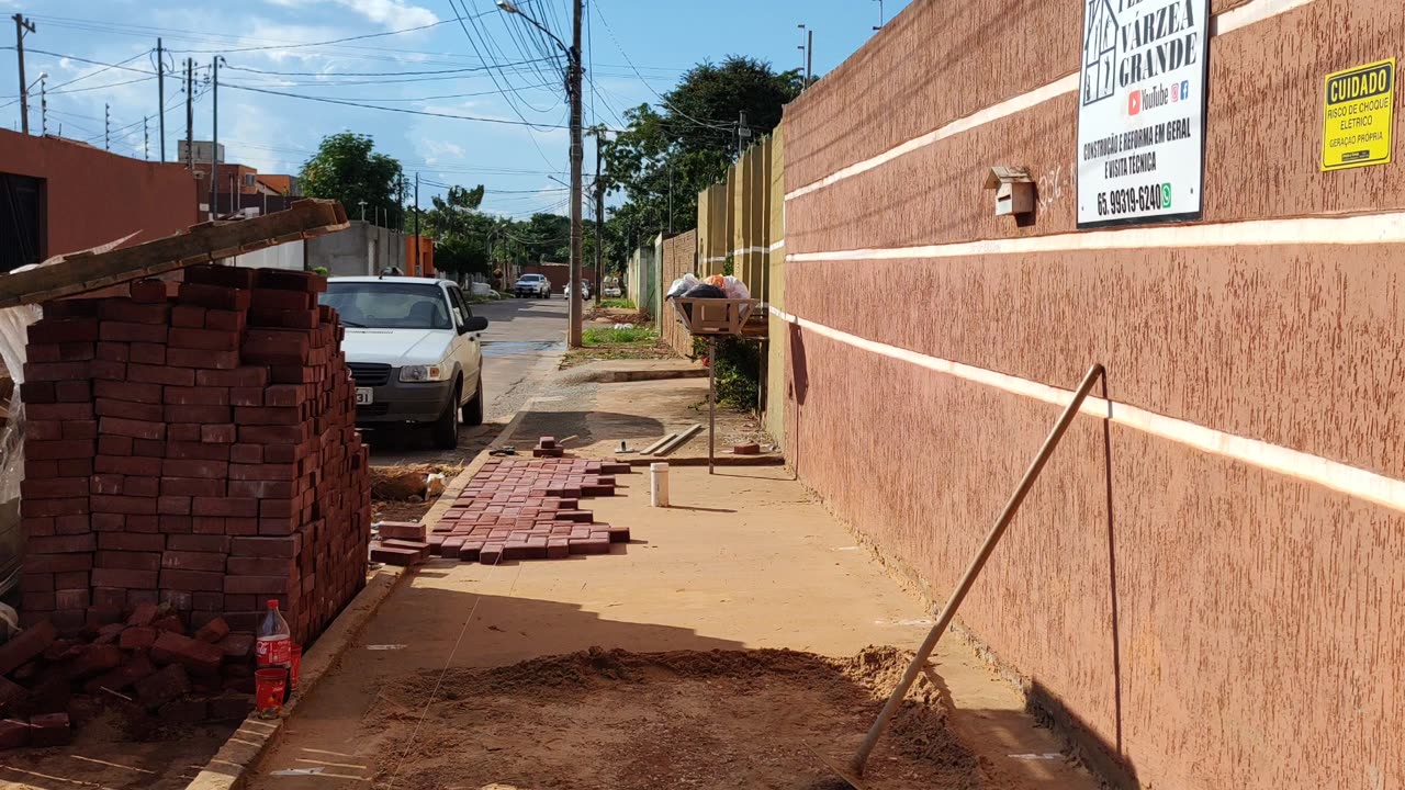 Paver em calçada