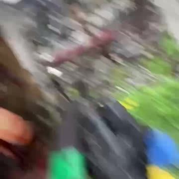 18+ Viewer Discretion: UAF soldier shrapnel to the face