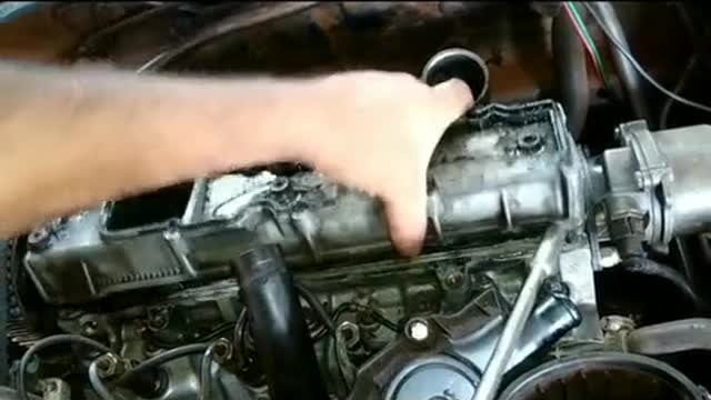 Remove the engine.