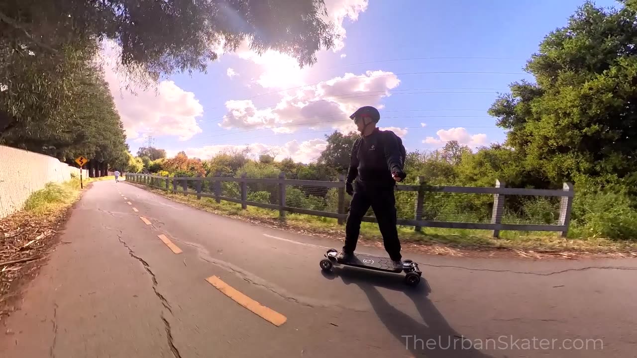 The Urban Skater - Stevens Creek Trail Part #3