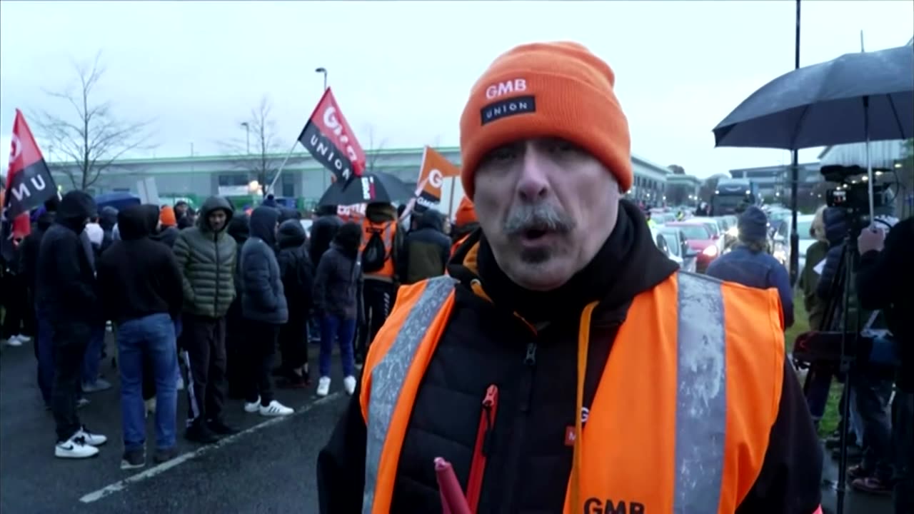 Amazon workers across Europe strike on Black Friday