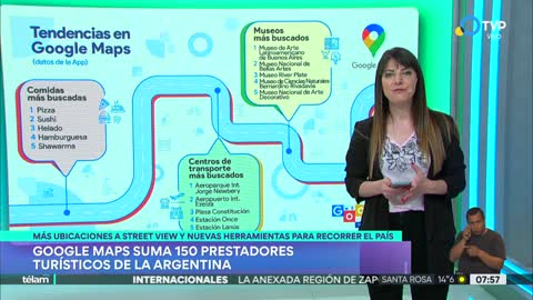 Google Maps suma prestadores turísticos de la Argentina