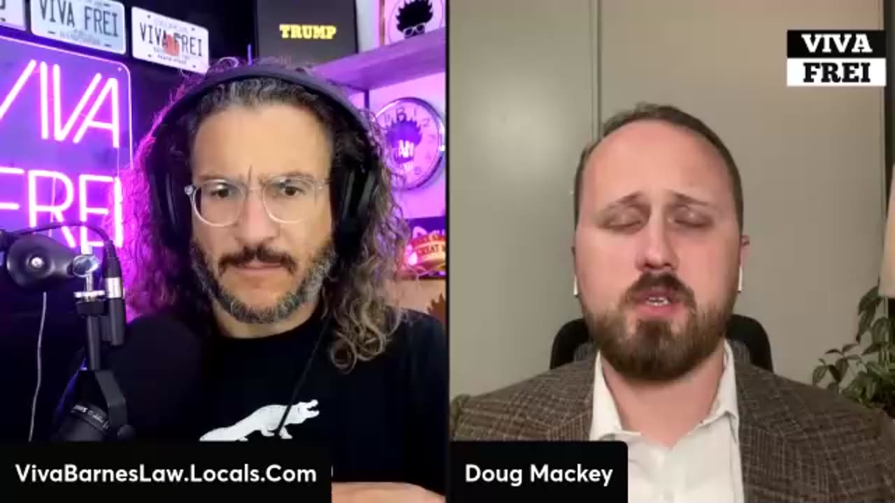 Interview with Douglass Mackey - a.k.a Ricky Vaughn! CONVICTED for a MEME! Viva Frei Live!