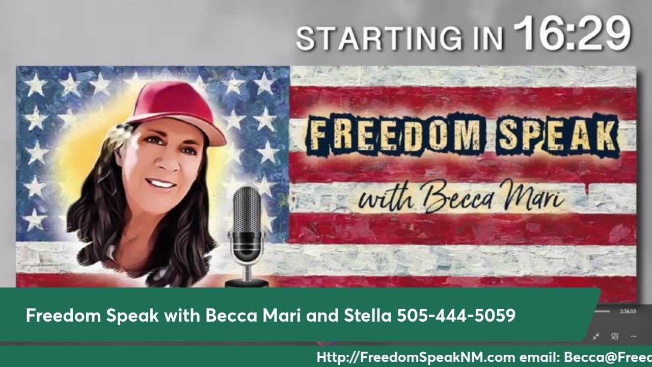 Freedom Speak with Becca Mari and Stella 8/11/2023